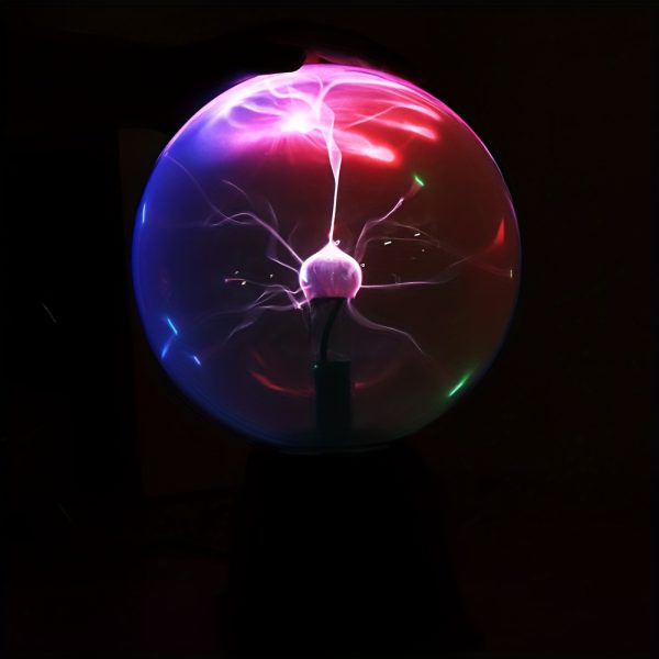4899f110-9253-4195-b450-a93b3404bb5d.jpg صباح LED كرة بلازما يعمل عبر USB، يضيف توهجًا جذابًا لسيت أب الألعاب ويمنح المكتب أجواء مميزة. مثالي وديكور اللاعبين