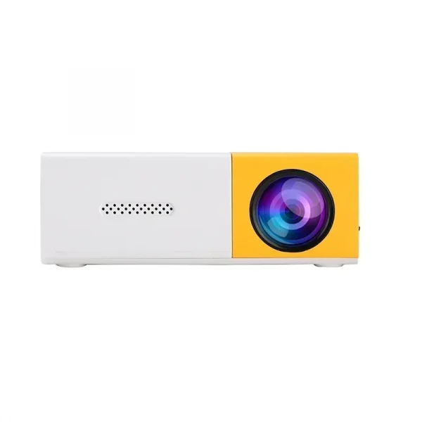 بروجكتر للجوال YG300 صغير محمول – بروجكتر ذكي يدعم الواي فاي بدقة 1280×720 (HD)، عرض فيديو عالي الوضوح، مثالي للمكتب، المسرح المنزلي، والعرض من الجوال.