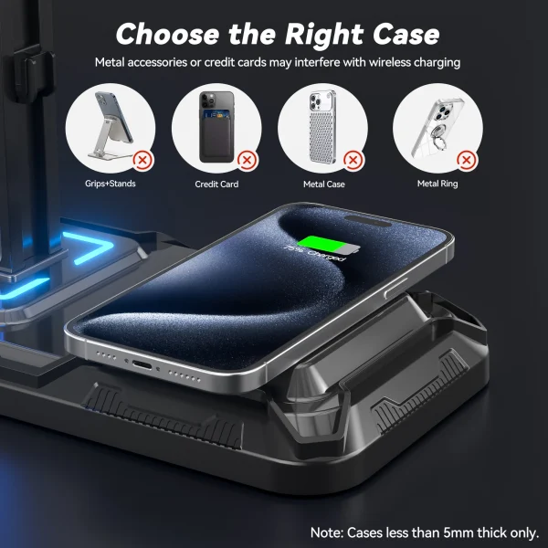 حامل شحن متعدد الوظائف مخصص لعشّاق الألعاب