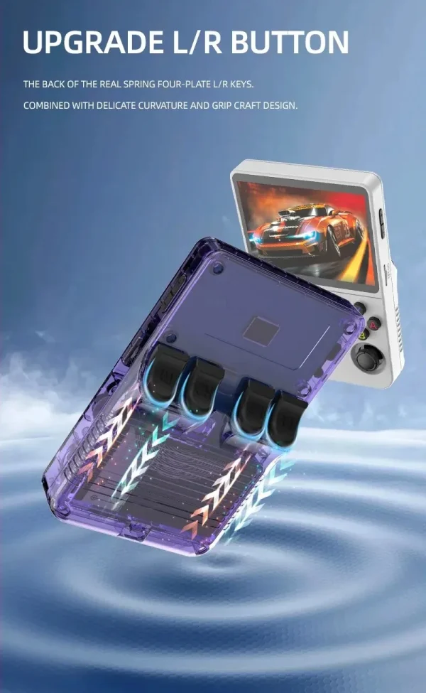 جهاز ألعاب فيديو محمول رجعي R36Sبنظام لينكس،شاشة IPS مقاس 3.5 بوصة،جهاز ألعاب محمول مع مشغل فيديو،ذاكرة 64 جيجابايت،يحتوي على 15,000 لعبة.