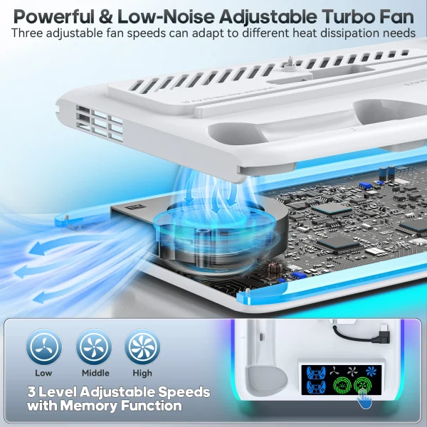 Sdd8383ed12f3484dba7f53736ca646c5A.webp حامل ألعاب لوحدة التحكم Sony PS5، محطات تشغيل بلاي ستيشن PS 5 Slim Pro، حامل قاعدة دعم، مروحة تبريد، ملحقات ألعاب RGB